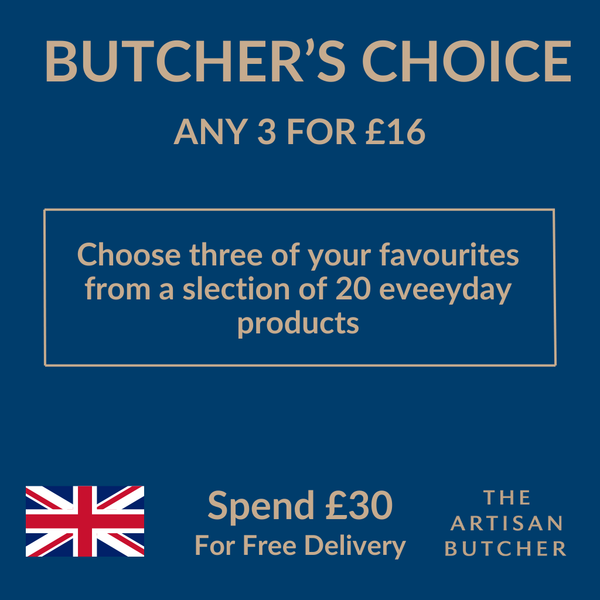 Butchers Choice 3 For £16