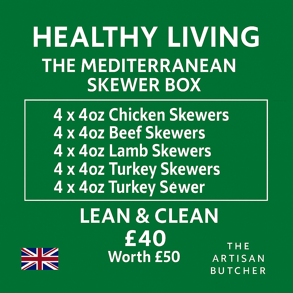 Healthy Living - Mediterranean Skewer Box