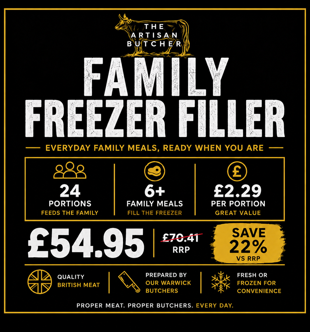 Family Freezer Filler Meat Box