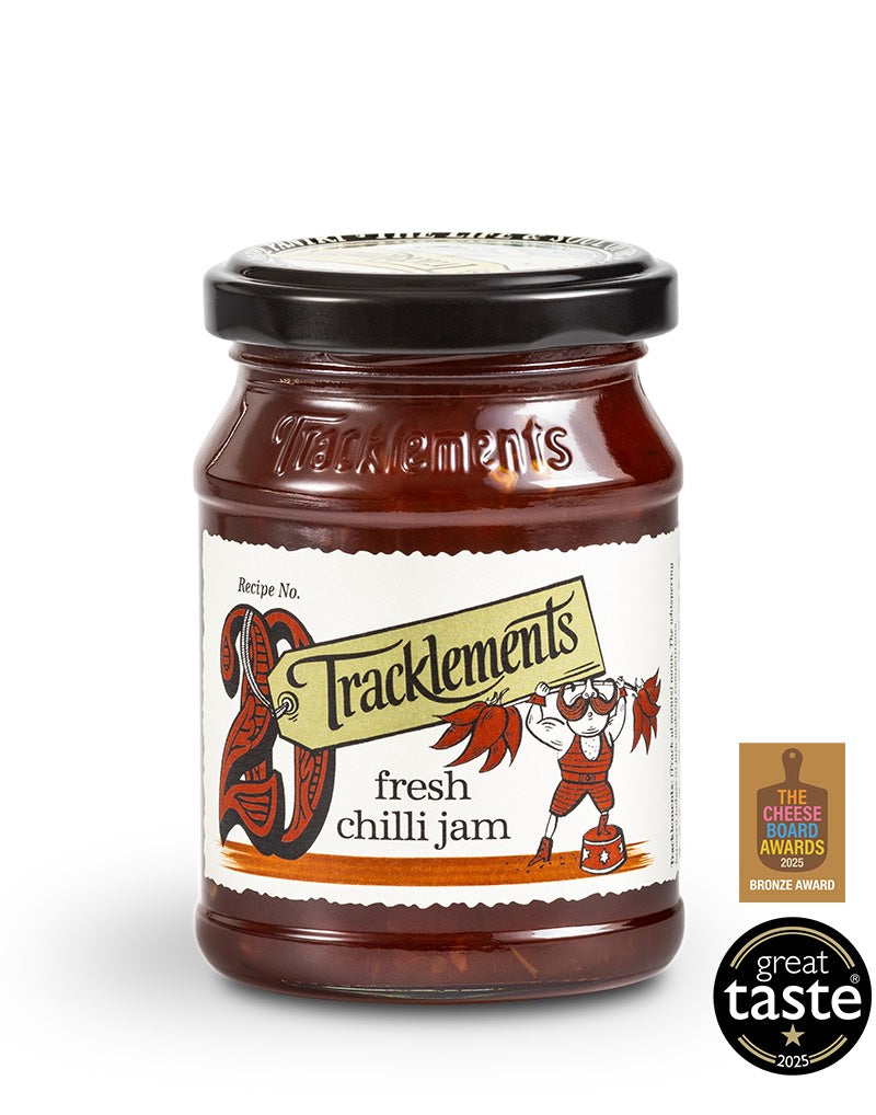 Tracklements Spitfire Chilli Mustard 140g