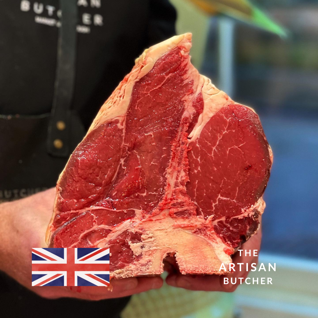 BEEF T BONE STEAK 18 - 22oz (500 - 620g) - SPECIAL OFFER - 20% OFF