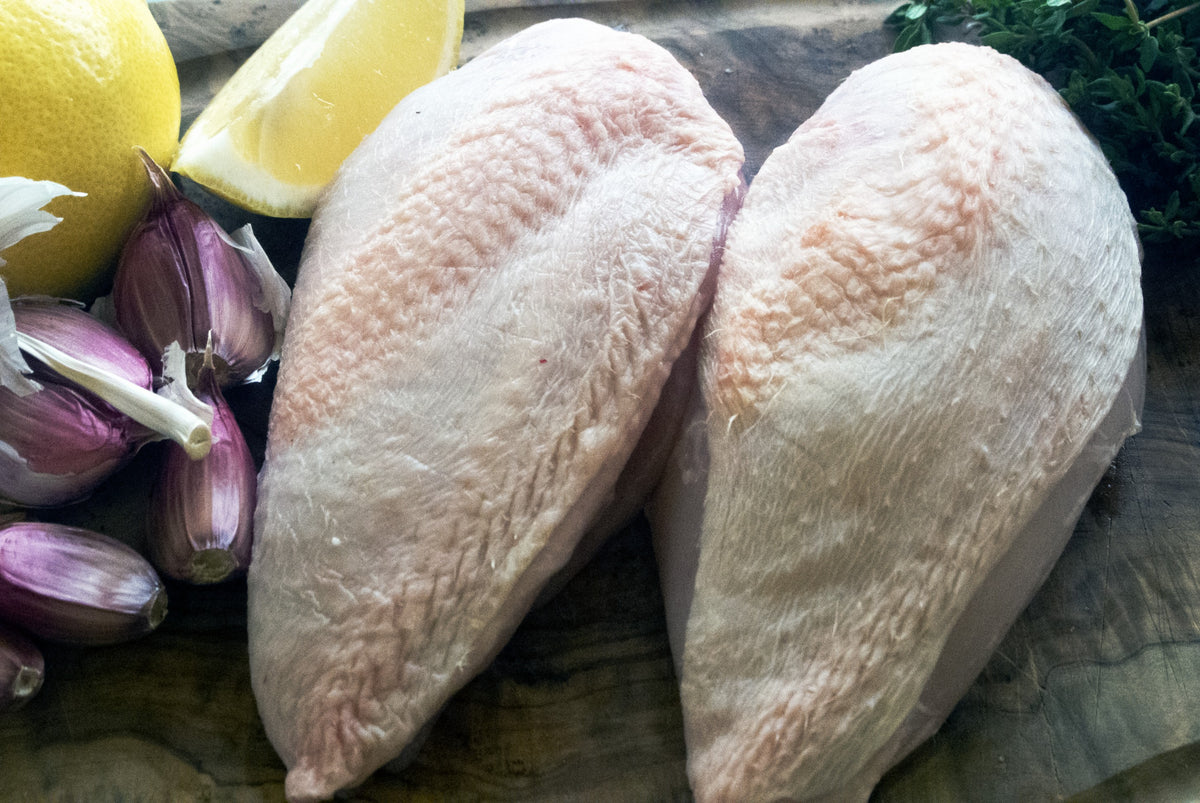 Chicken - Cuts - Breast - Skin On (200 - 227 grams)
