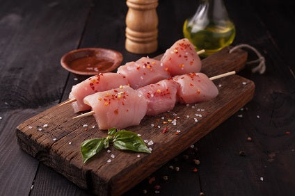 Brochette - Chicken Breast Skewers (90 - 120 grams)