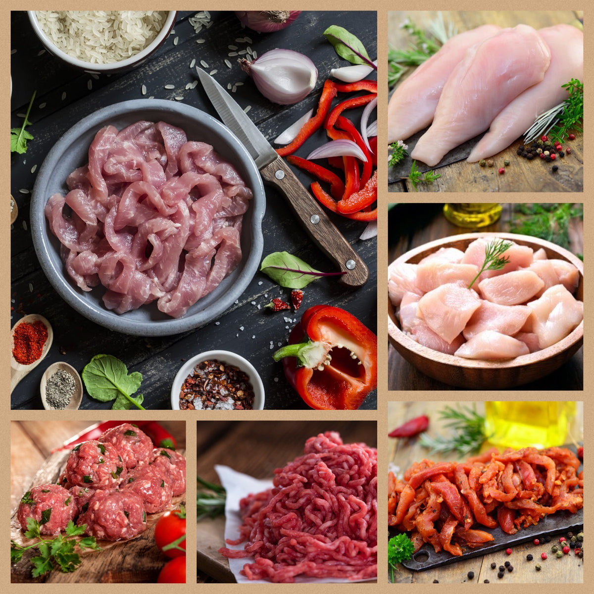 Healthy Living - Chicken &amp; Beef Box Lean <5% Fat