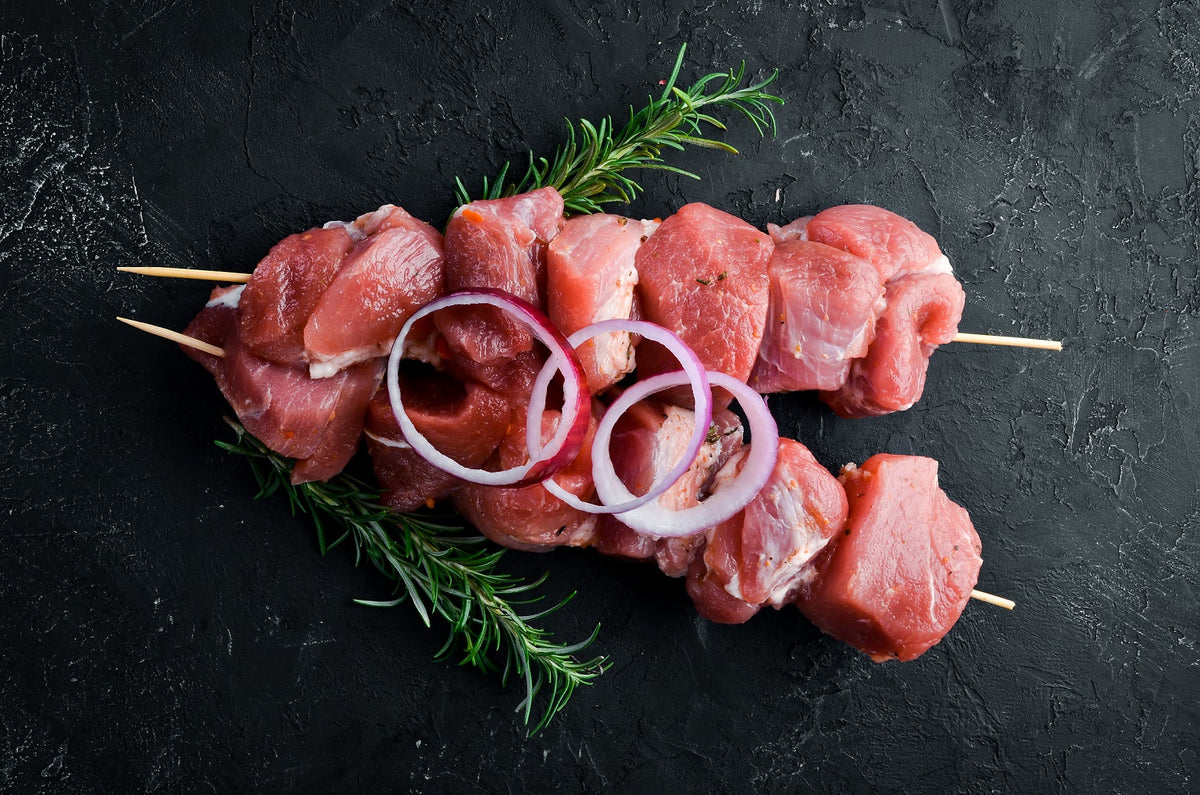 Brochette - Pork Steak Skewers (90 - 120 grams)