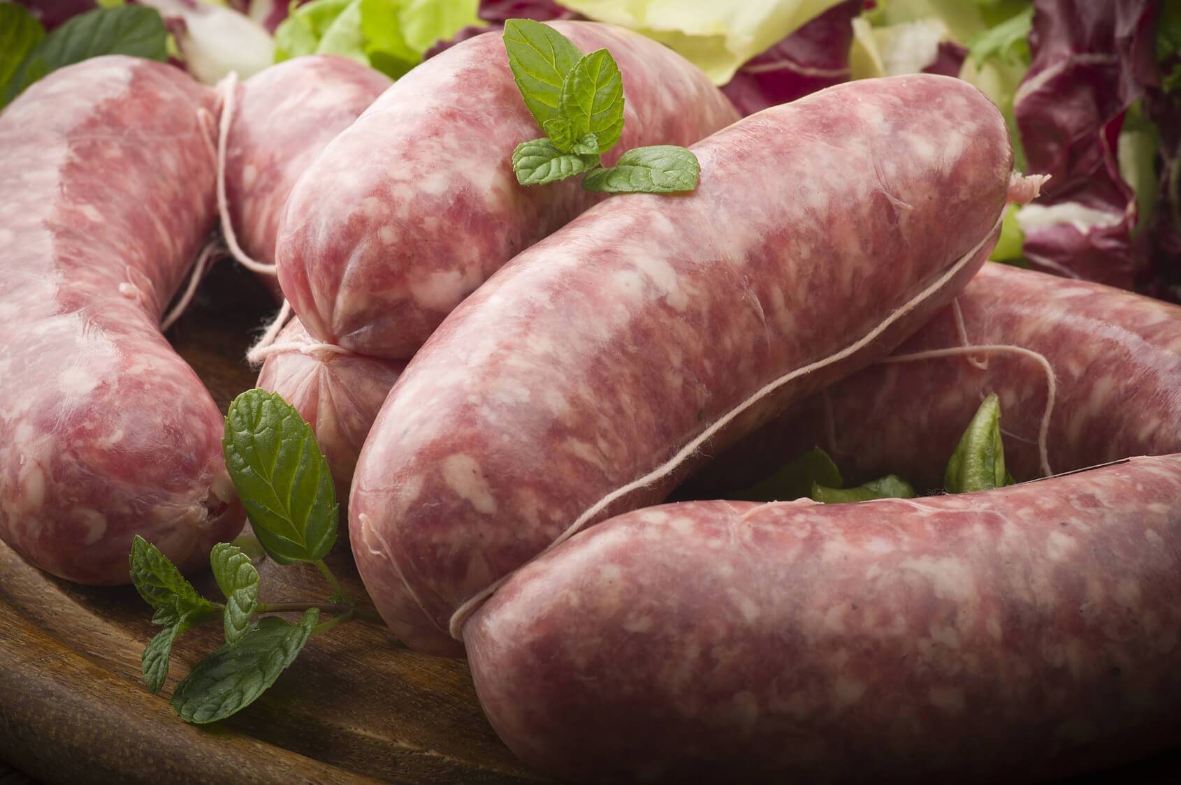 Sausages Pork - Traditional - Thick (Pack 450 - 500g)