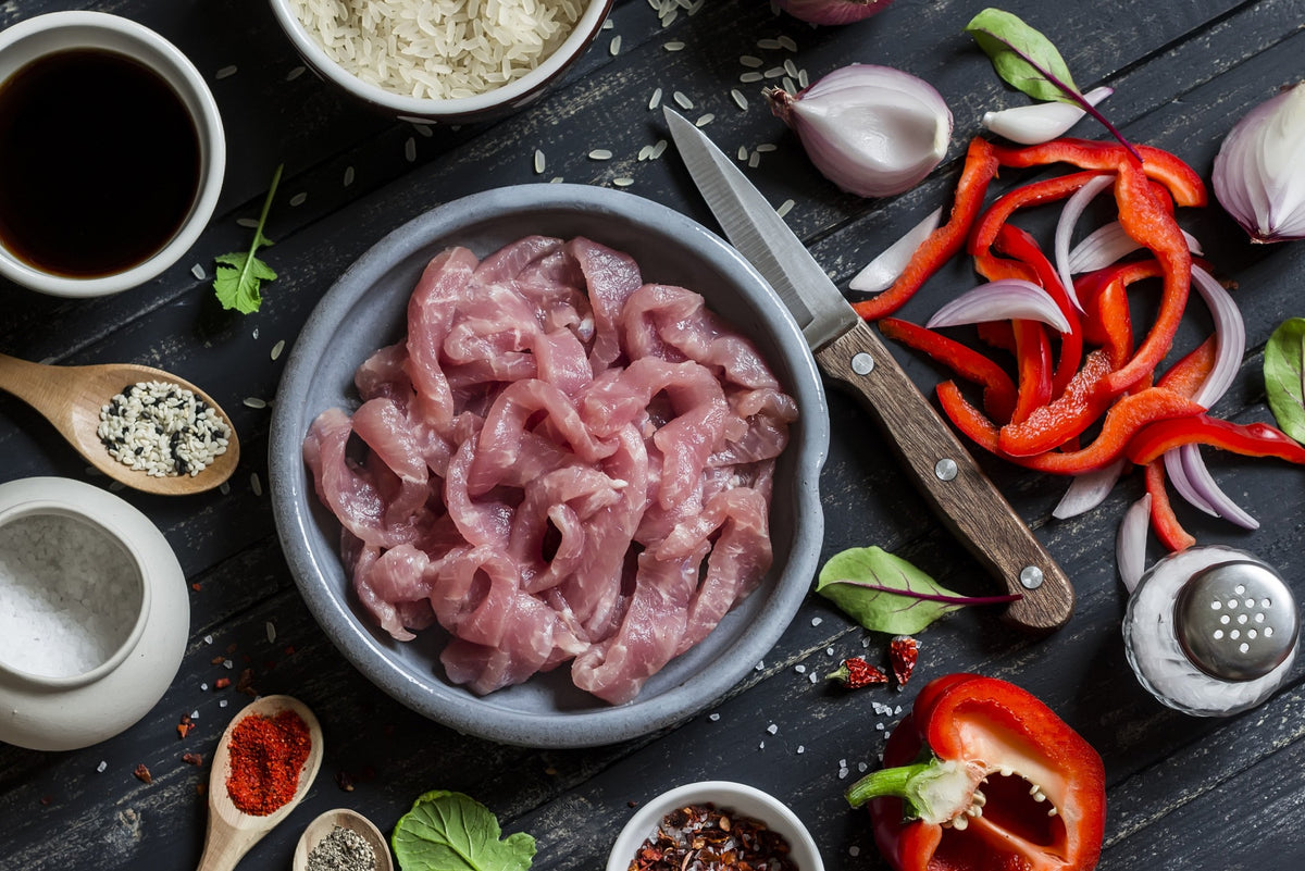 Chicken - Cuts - Breast Stir Fry Lean &lt;5% Fat